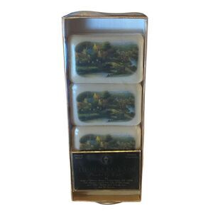 Thomas Kincade Art Alda's Forever Soap French Milled Almond Fragrance NWT